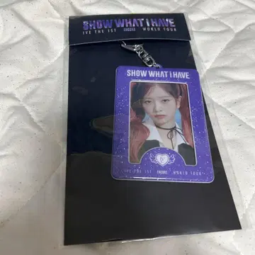 IVE 레이 앙코르 서울 콘서트 트레이딩 카드 홀더 사진 폴더