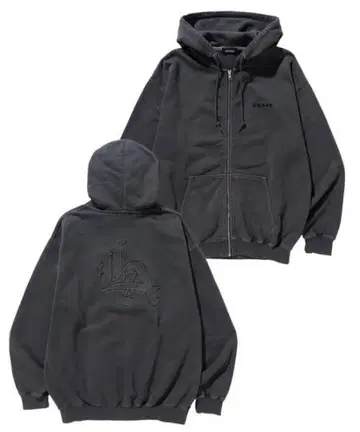 XLARGE 지퍼 후드티