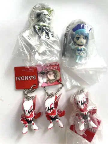 TIGER & BUNNY 히어로즈 스윙 5개 세트 가챠가챠