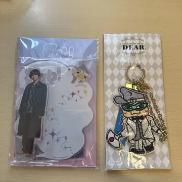 이노오 케이 Fab! 아크릴 스탠드 & DEAR. 백 참 키링