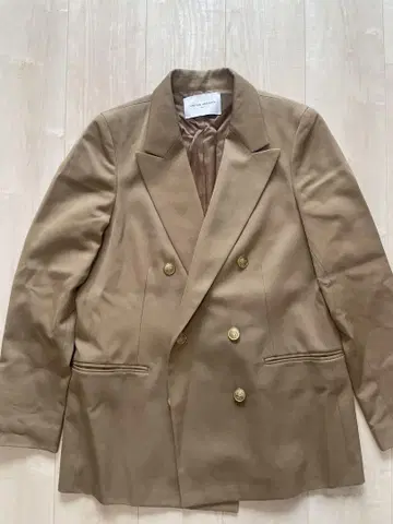 UNITED ARROWS 베이지 테일러드 자켓