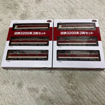 긴테츠 3200계 3량 세트 2상자 철도 컬렉션