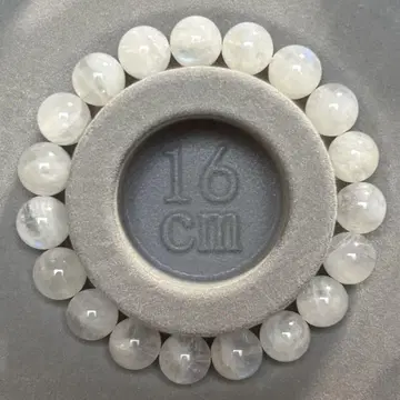화이트 라브라도 팔찌 16cm