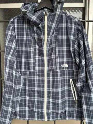 The North Face 체크 무늬 나일론 자켓