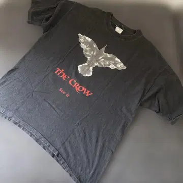 The Crow 사운드트랙 티셔츠 Q.TEES 블랙