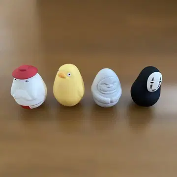 스튜디오 지브리 캐릭터 일어나기 4종 세트