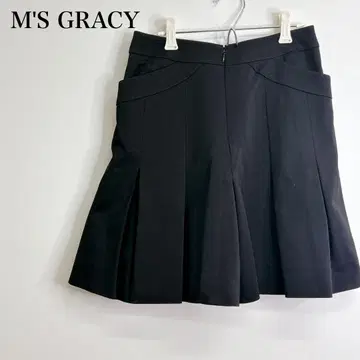 M'S GRACY 블랙 스커트 팬츠 미니 길이