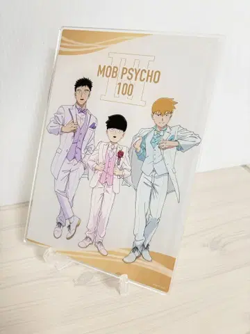 모브 사이코 100 TSUTAYA 아크릴 아트 보드 턱시도
