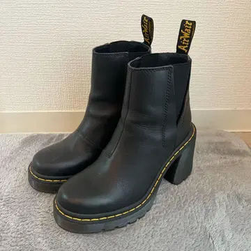 Dr. Martens 사이드 고어 부츠 Spence 블랙