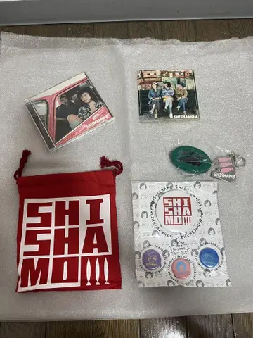 SHISHAMO CD와 오리지널 굿즈 세트