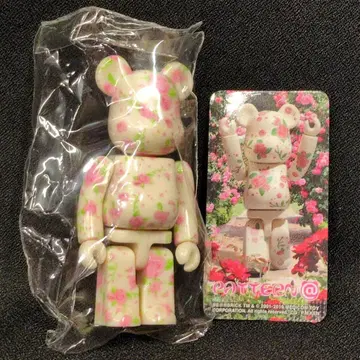 MEDICOMTOY 베어브릭 패턴 장미 패턴 100% 시리즈 32