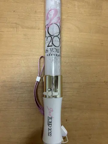 사쿠라자카 응원봉 2022 벚꽃 디자인