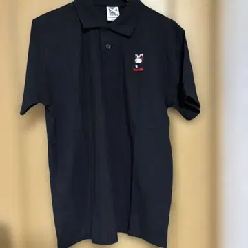 곰몬 키티 블랙 피케 셔츠 M 사이즈