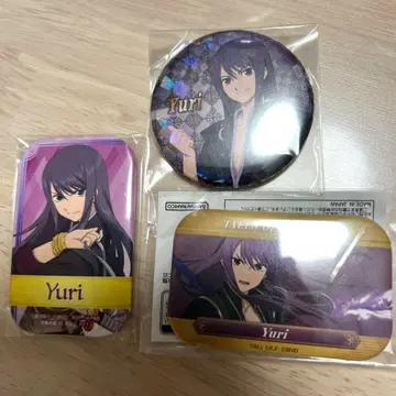 TOV 테일즈 오브 베스페리아 유리 캔뱃지 3개 세트