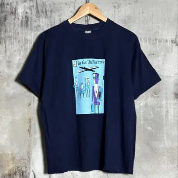 USA제 SHAG "J is for JETSTTER" 아트 티셔츠