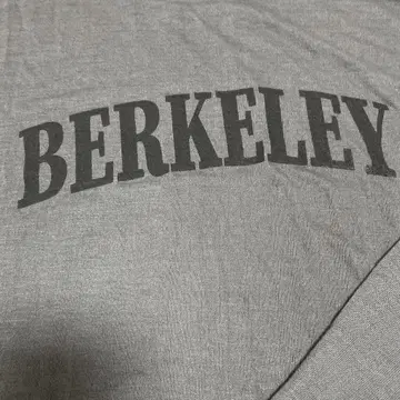 HUMS 차콜 그레이 긴팔 시아론 롱T BERKELEY