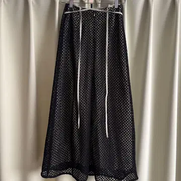 Ray BEAMS 레이빔즈 메쉬 레이어 롱 스커트 S 사이즈