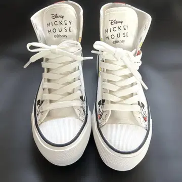 스니커즈 Bershka 하이컷 미키