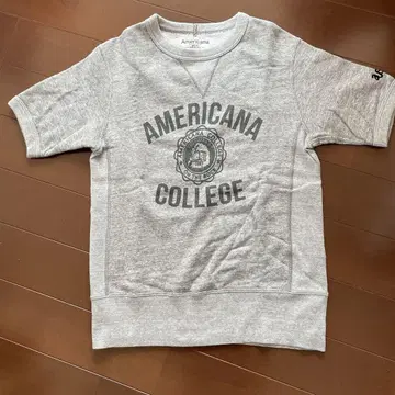 Americana 아메리카나 맨투맨 트레이닝복 반팔