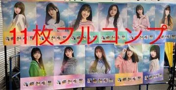 노기자카46 여기에 없는 것 5기생 포스터 풀 컴프