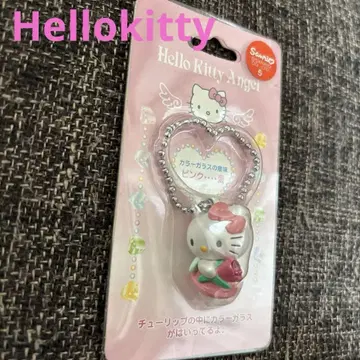헬로키티 엔젤 키링 미개봉 새상품