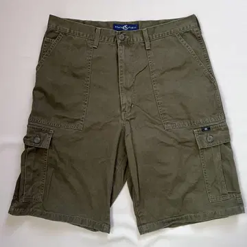 EDWIN SPORTS 카고 숏 팬츠 올리브 그린