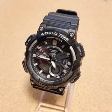 [CASIO] 손목시계 카시오 AEQ-110W-1AJH 블랙