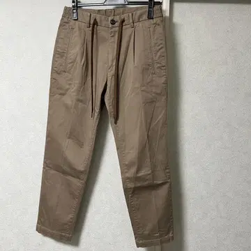 PLST 플라스테 베이지 치노 팬츠 드로우 스트링 포함