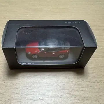 1/64 교쇼 TOYOTA86 styleCb 빨검