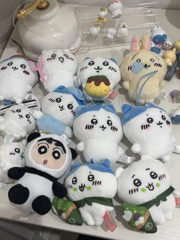 봉제 인형 1개 600엔, 전체 5000엔