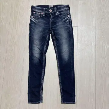 Rodeo Crowns 다크 블루 스키니 데님