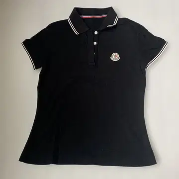 몽클레어 블랙 피케 셔츠 M