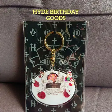 HYDE BIRTHDAY GOODS 2024 케이크 아크릴 키링