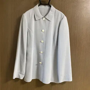 레리안 Leilian 썸머 울 얇은 소재 셔츠 자켓 새상품급