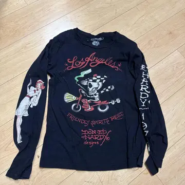 Ed Hardy 롱 슬리브 티셔츠 M