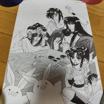 새상품급 당시 상품 CLAMP 기념 이벤트용 포스터