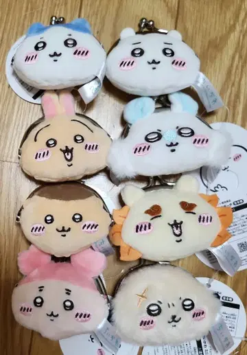 치이카와 (먼작귀) 미니 가마구치 파우치 8종 세트