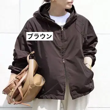 브라운 Deuxieme Classe WASHED FULL ZIP