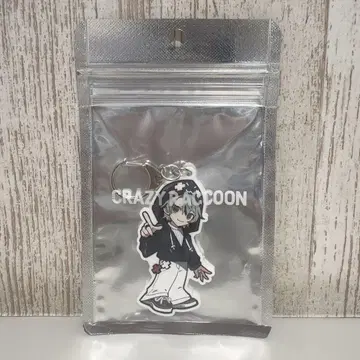 crazy raccoon CR 토토믹스 키체인 키체인