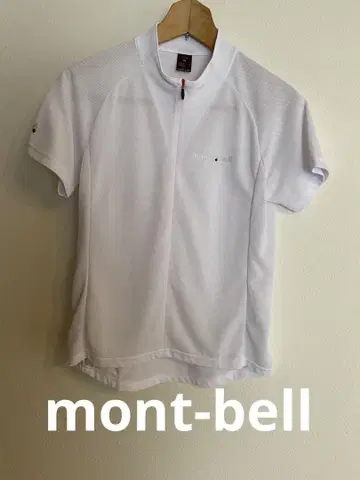 mont-bell 사이클 의류 여성용 화이트