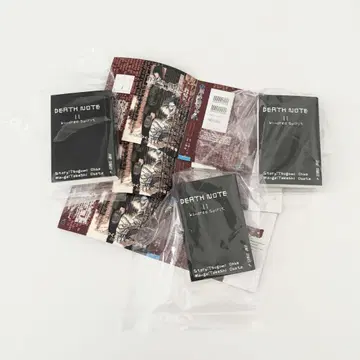 DEATH NOTE 2 데스노트 콩 가챠 도서 11권 3개 세트