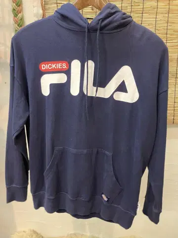 DICKIES x FILA 디키즈 휠라 콜라보 풀오버 후드티 S