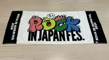 로큰 ROCK IN JAPAN FESTIVAL 2024 페이스 타월