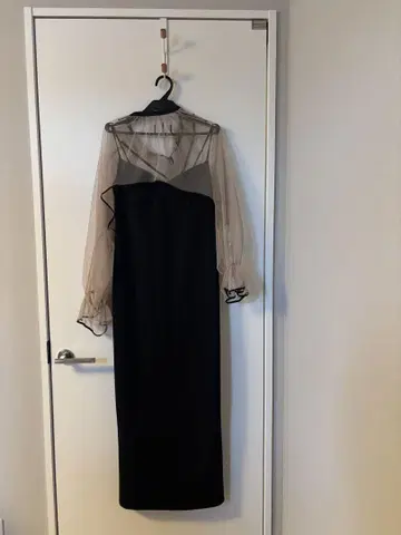 MANY WAY TULLE VEIL DRESS s 사이즈