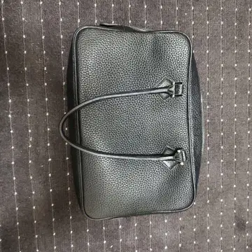 블랙 가죽 비즈니스 백