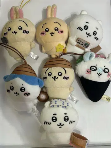 치이카와 마스코트 묶음 판매 동동이 토끼 하치와레 모몽가