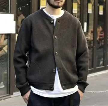 안데르센 안데르센 SKIPPER JACKET 가디건 브라운