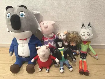 영화 싱 SING 봉제 인형 세트 누시 아쉬 조니 로지타