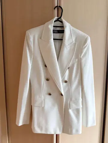 ZARA 자라 더블 브레스트 자켓 테일러드 자켓 XS