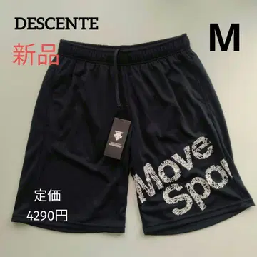 새상품 데상트 저리 하프 팬츠 네이비 MOVESPORTS 남성용 M